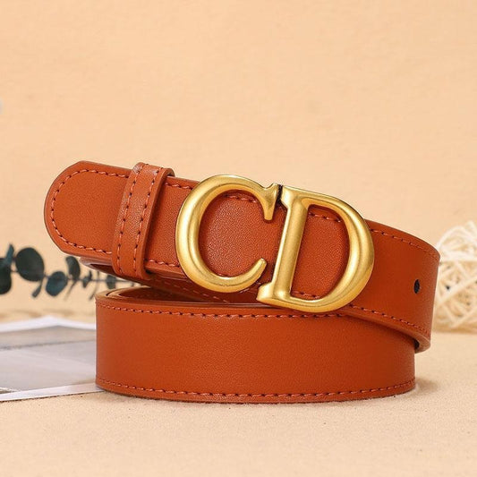 2025 5 Colors Two Letters Belt