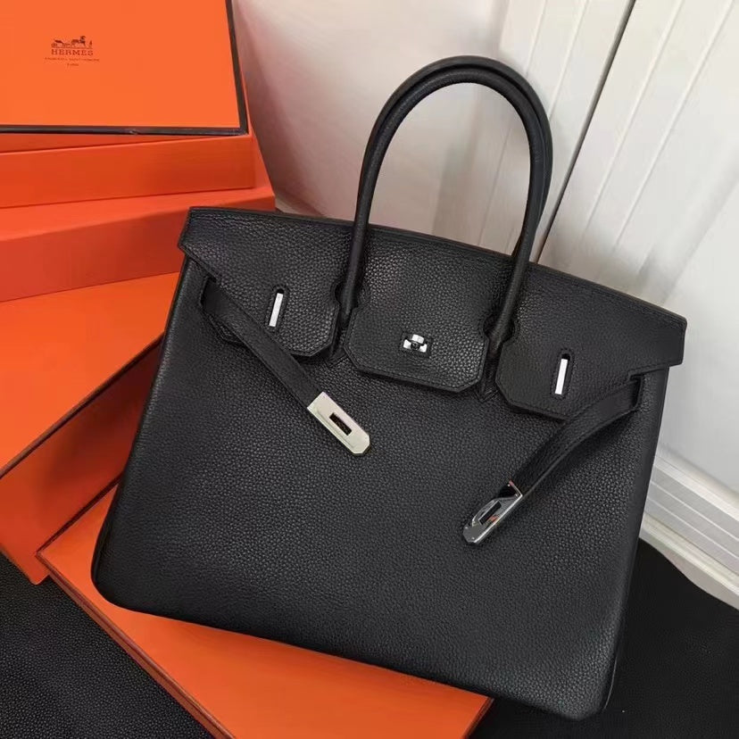 2025 Bag Birkin Handbag With Double Handles H3