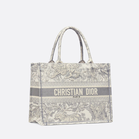 2025 Bag MEDIUM D BOOK TOTE
