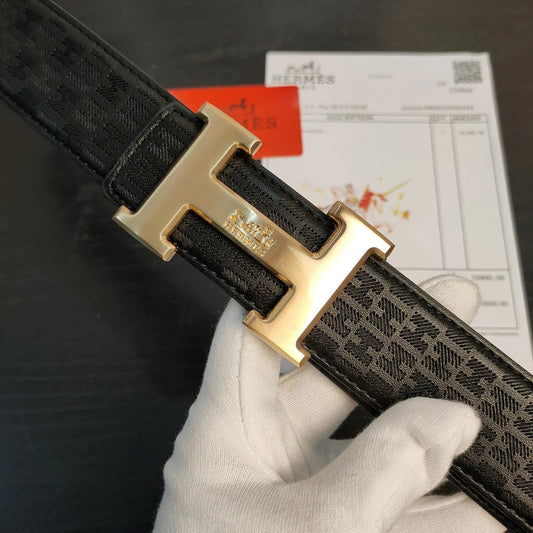 2025 2 Colors printed leather belt