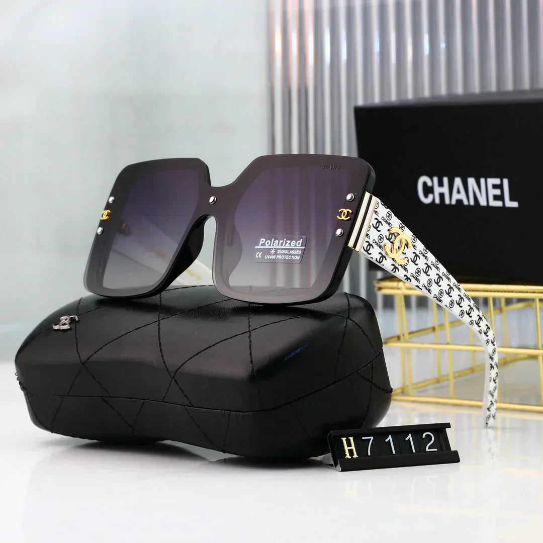 2025 Sunglasses Retro flower leg large frame sunglasses