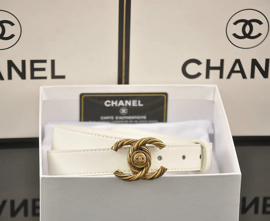 2025 4 Colors vintage striped double belt