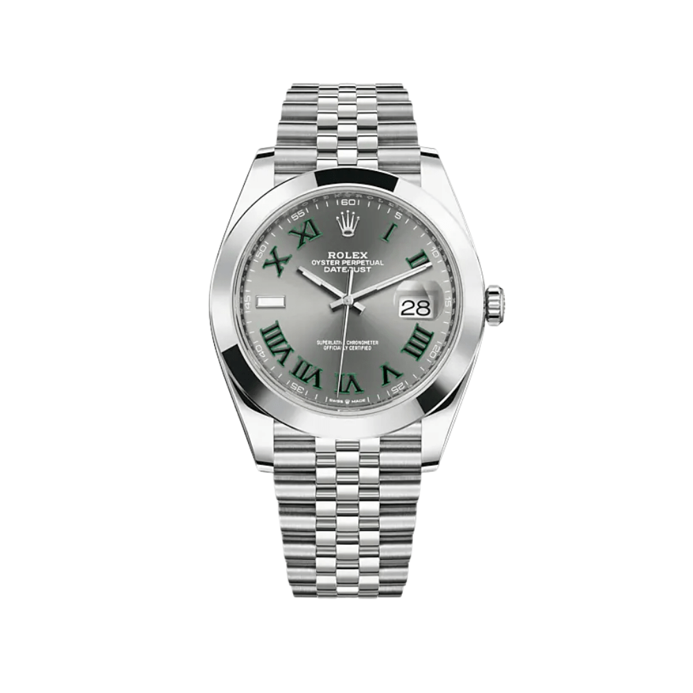2025 Watch Datejust 126300 'Wimbledon' Stainless Steel Slate Dial Jubilee (2023)