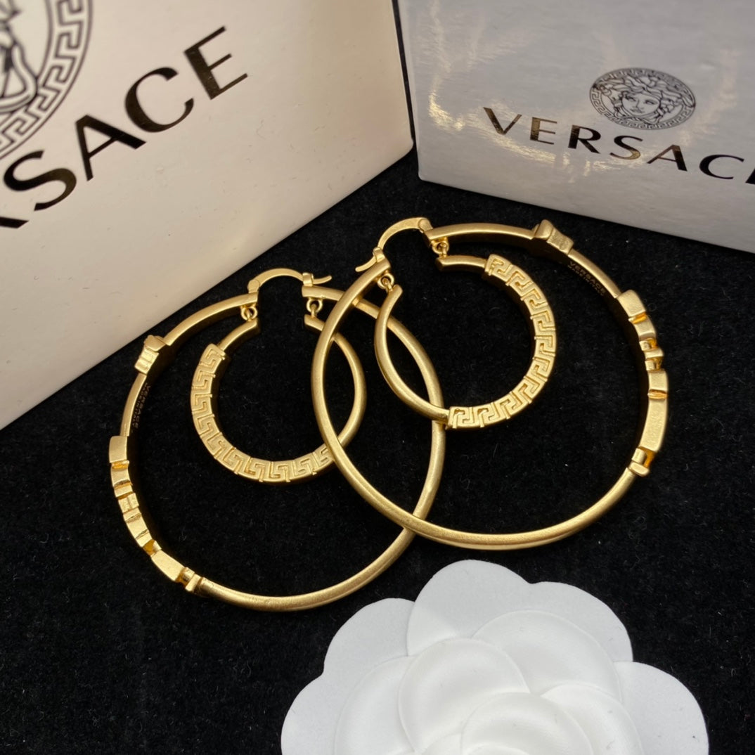 2025 High Quality Double hoop earrings