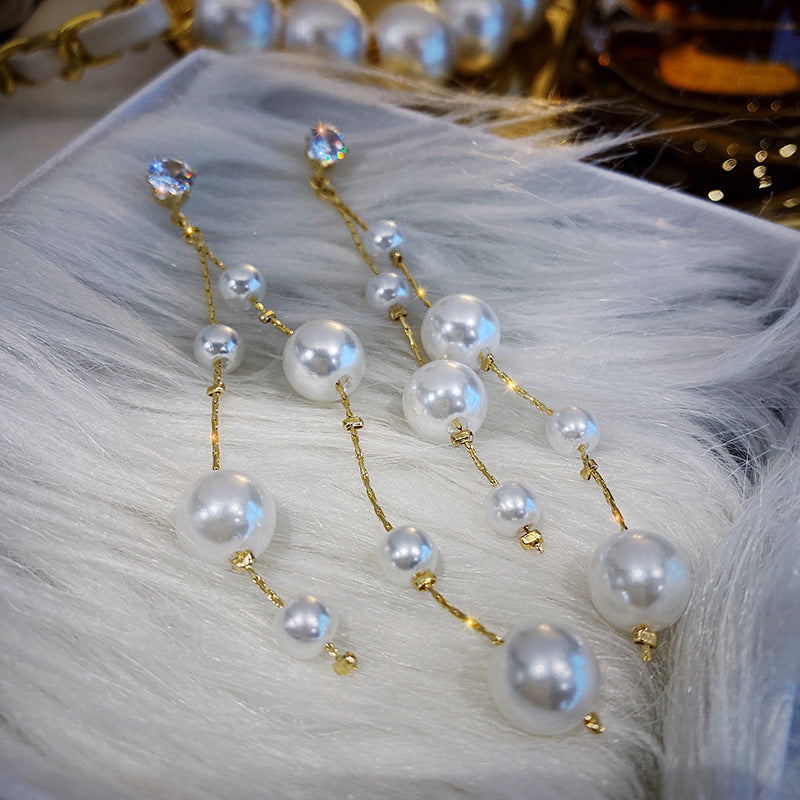 2025 tassel pearl Earrings