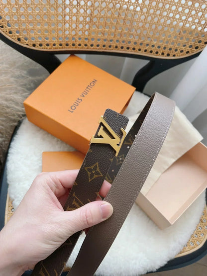 2025 Reversible leather and hardware belt