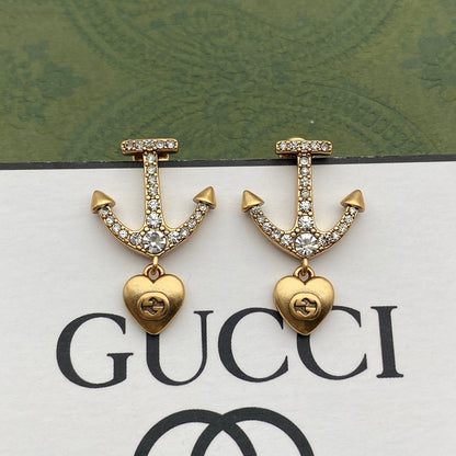 2025 Anchor Diamond Earrings