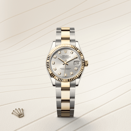 Datejust 31 Oyster, 31 mm, acier Oystersteel et or jaune watch