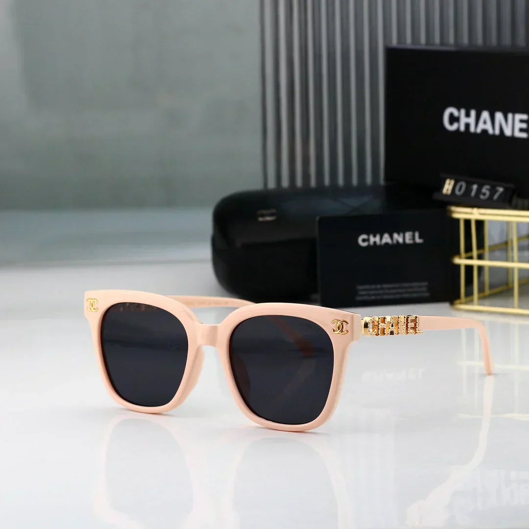 2025 Letters on temples UV protection sunglasses