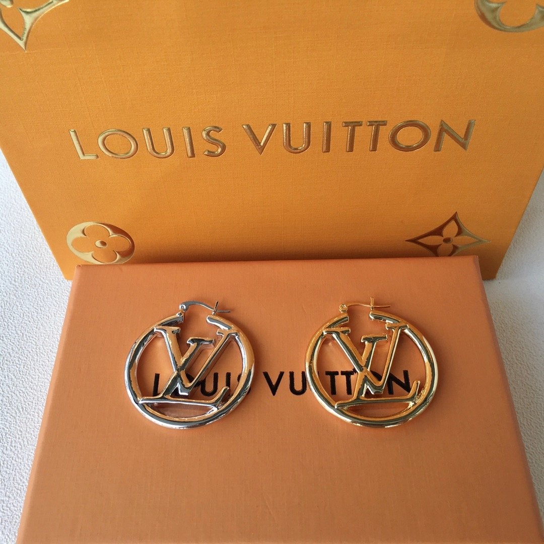 2025 Fashion Letter Hollow Earrings
