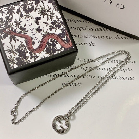2025 Vintage Pattern Engraved Pendant Necklace