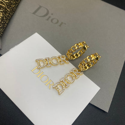 2025 Diamond Inlaid Earrings