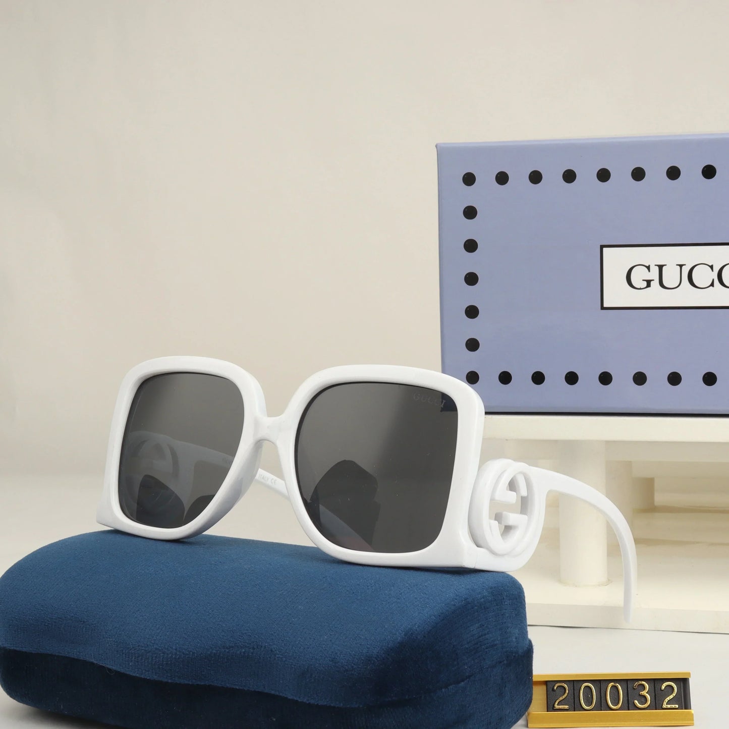 2025 Large frame irregular sunglasses