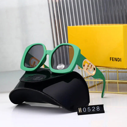 2025 Sunglasses  Large frame retro UV protection sunglasses