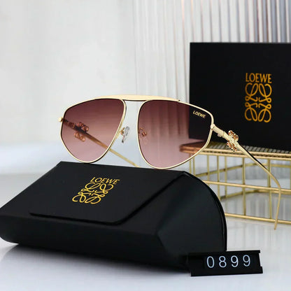 LOEWE Metal temple cat-eye sunglasses 0899