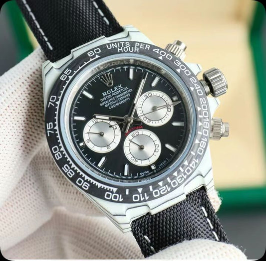 Cosmograph Daytona Carbon Fiber Luminous Hands Custom Edition Watch