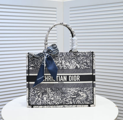 2025 Bag Stylish Book Tote Bag D7