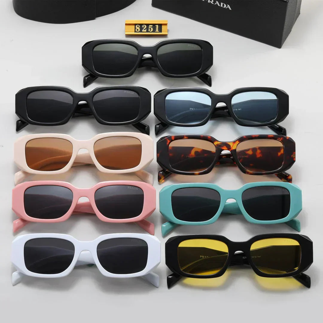 2025 Polygonal Retro Unisex Sunglasses 8251