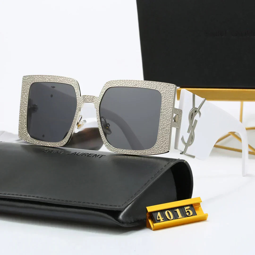 2025 Textured Metal Frame Sunglasses