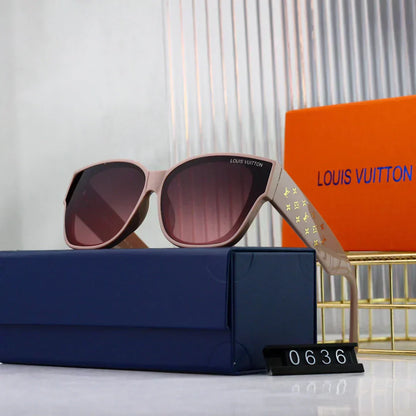 2025 Large frame sunshade fashionable travel sunglasses