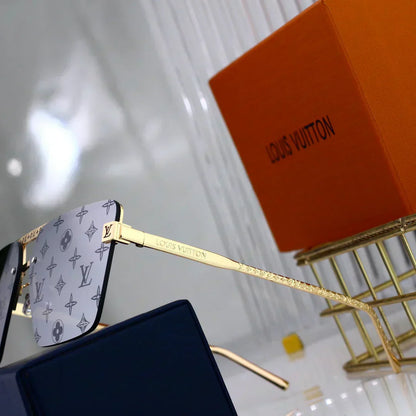 2025 HD Metal Monogram Sunglasses H8825