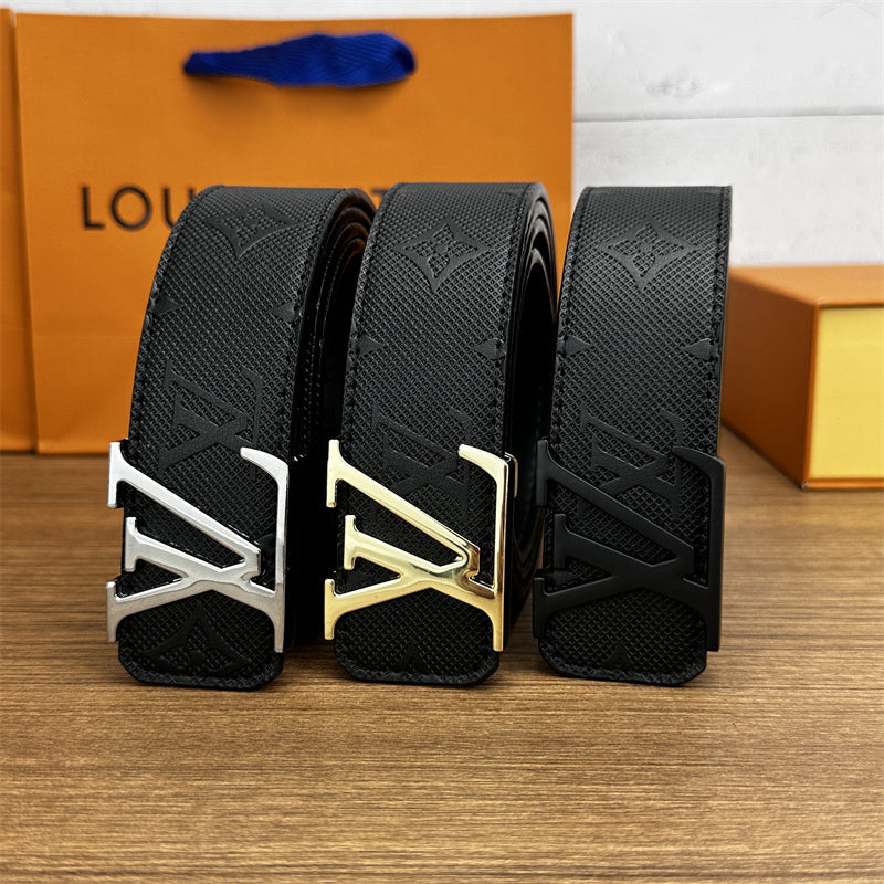 2025 belt New Frosted Belts width 4.0cm