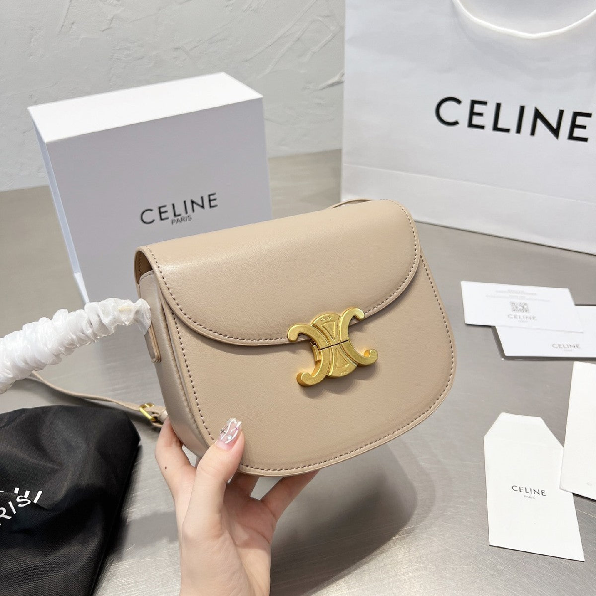 2025 Bag Teen Triomphe Bag CE1