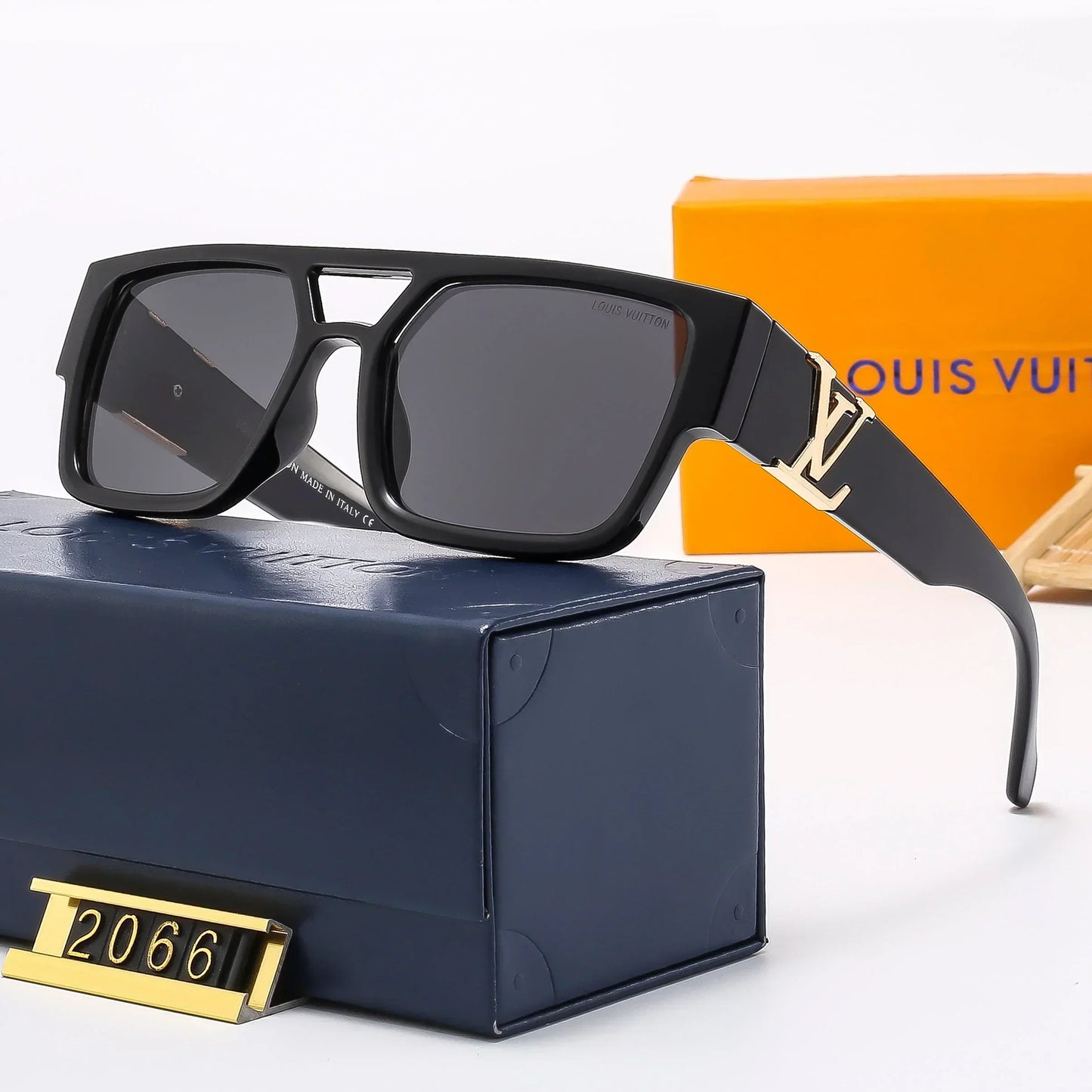 2025 Fashionable double bridge casual sunglasses