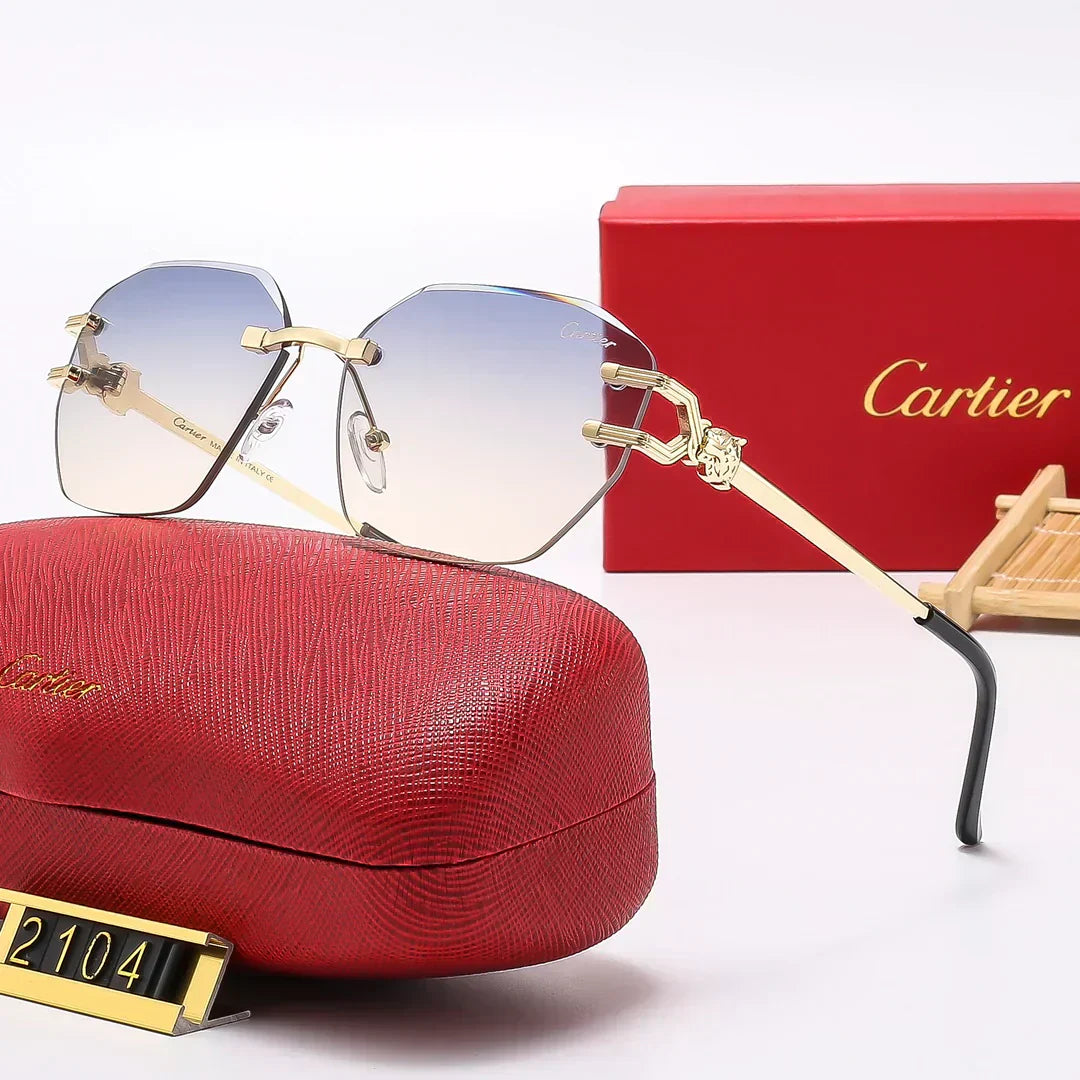 2025 Fashion Frameless Sunglasses 2104