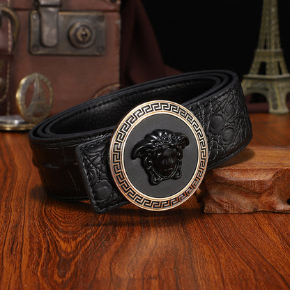 2025 Medusa Biggie Leather Belt