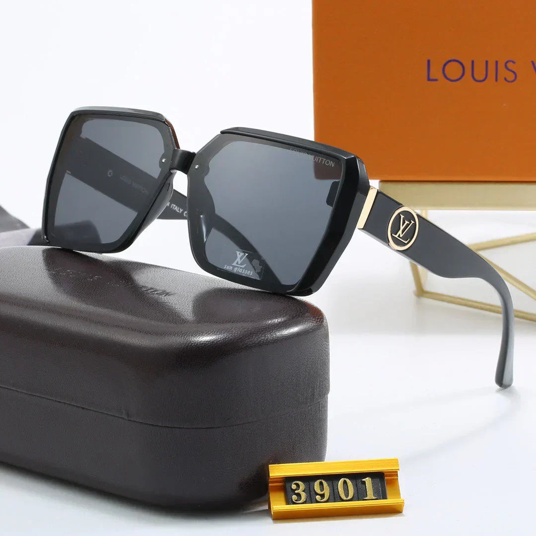 2025 Large frame retro anti-glare sunglasses