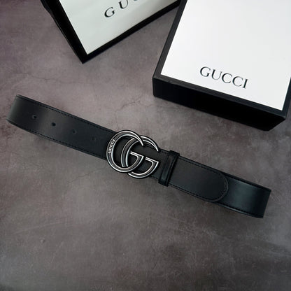 2025 2 Colors  printed letter leather belt