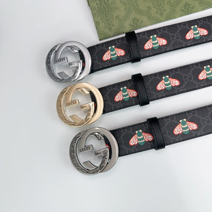 2025 Printed double G Fashion Belt