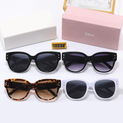2025 Fashionable Semi-circular Color Matching Sunglasses 3987
