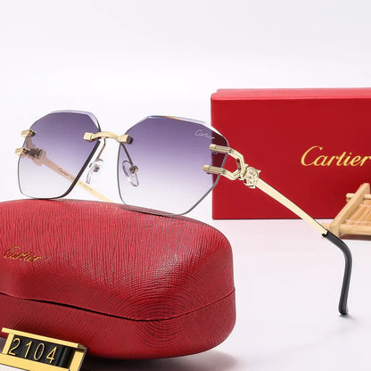 2025 Fashion Frameless Sunglasses 2104