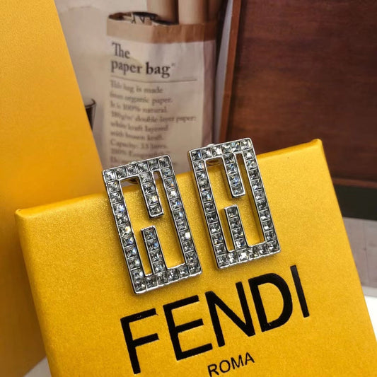 2025 Rectangular earrings