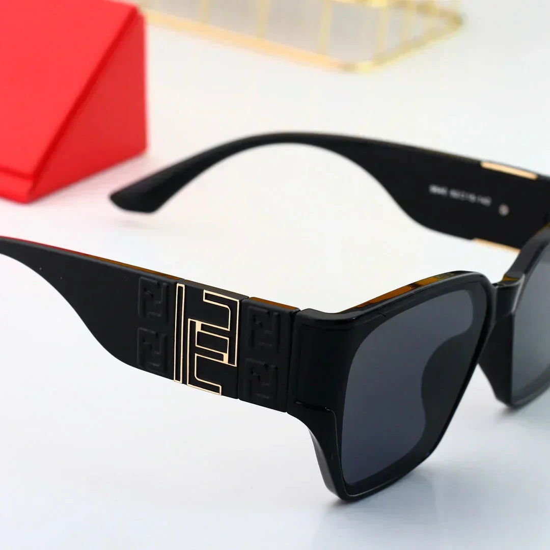 2025 High-end large-frame slim sunglasses