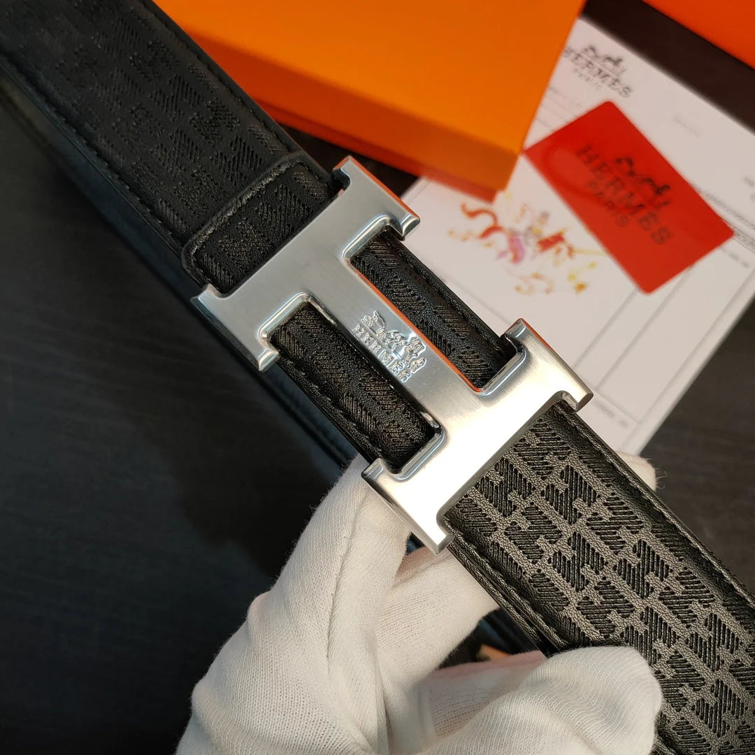 2025 2 Colors  printed leather belt