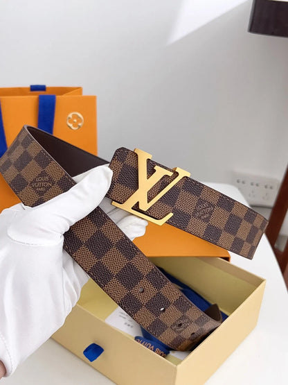 2025 belt One-piece casting metal belt width 4.0cm