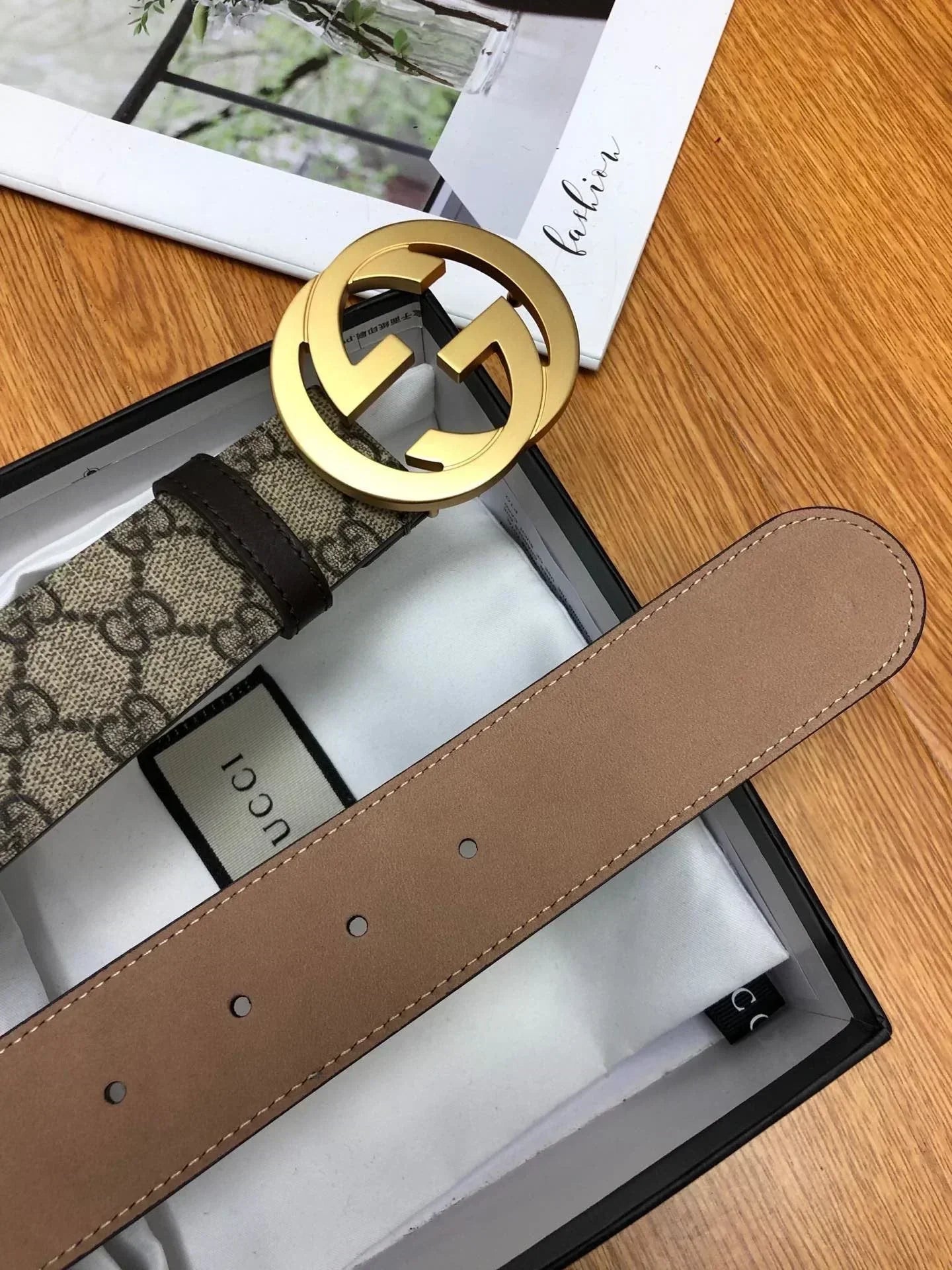 2025 Lined with top layer cowhide belt width 3.8