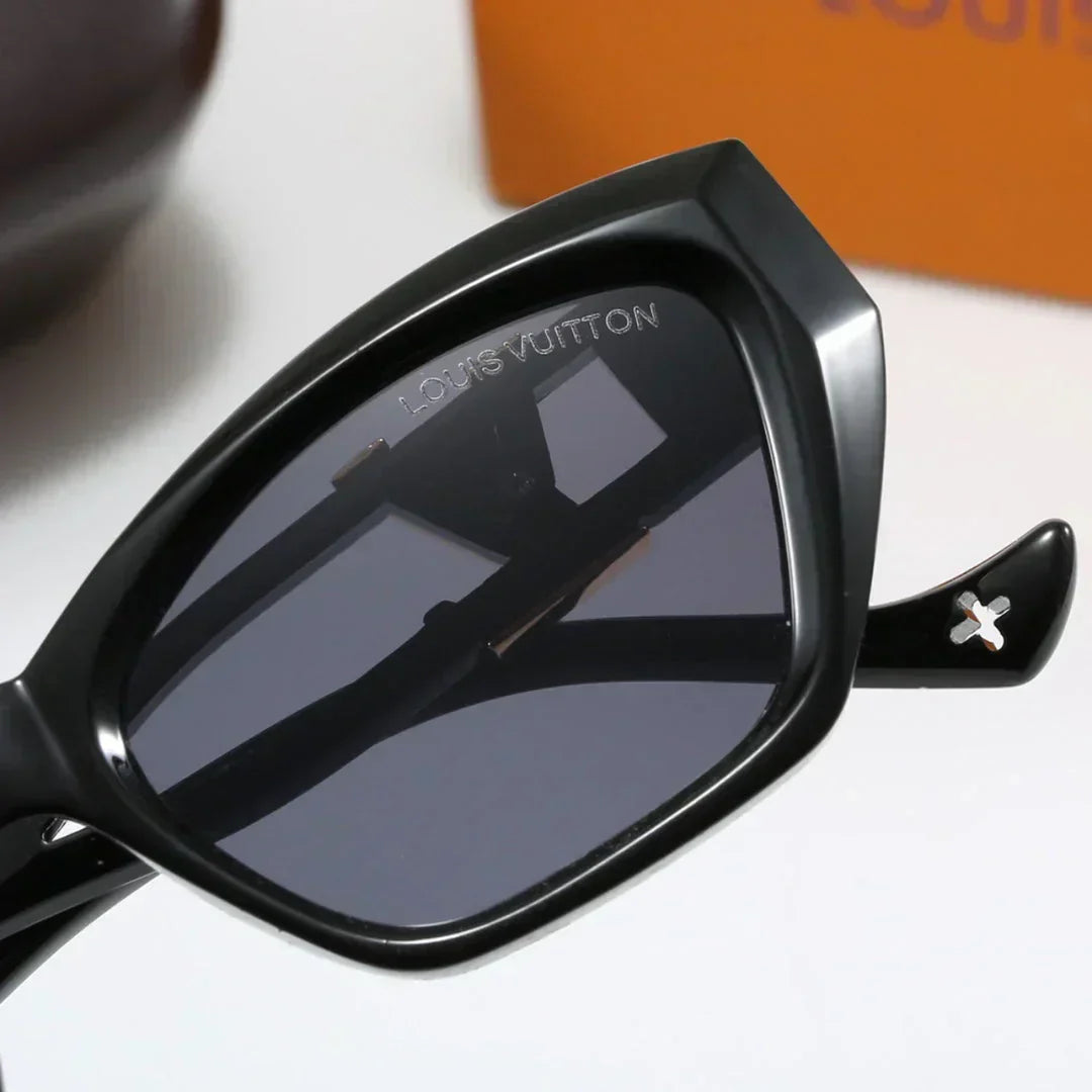 2025 Retro polygonal sunglasses