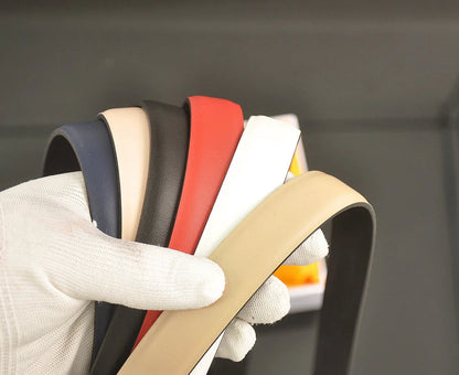 2025 6 Colors fashion double C pearl rhinestone belt