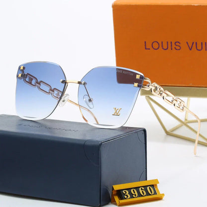 2025 Frameless gradient sunglasses 3960