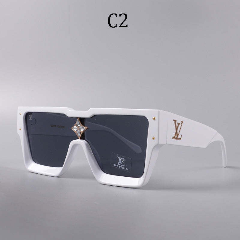 2025 Square Frame Unisex Sunglasses 1486