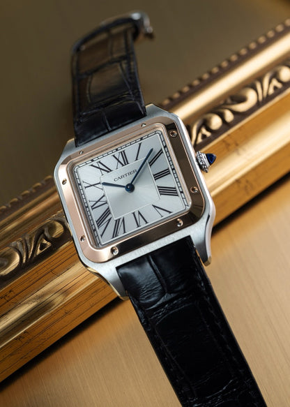 WATCH Santos-Dumont XL Two-Tone Rose Gold W2SA0017