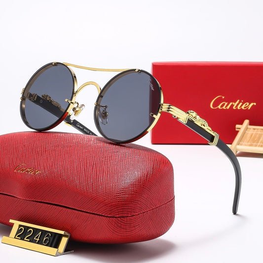 2025 unique design round sunglasses 2246