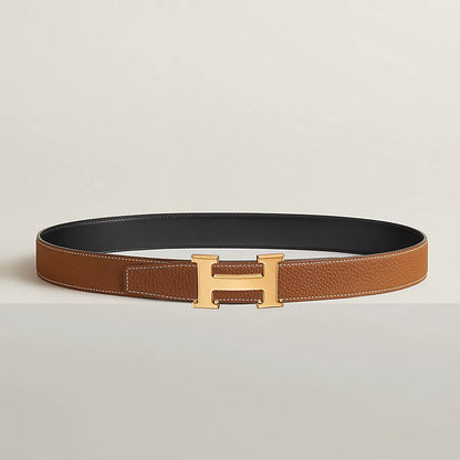 2025 belt buckle & Reversible leather strap 32 mm