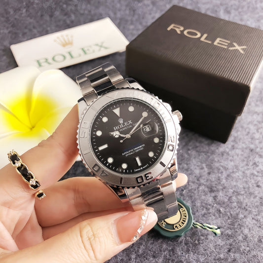 Yacht-Master 42mm titanium watch with grey dial, comes with original box and certificate.