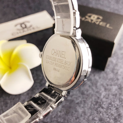 Classic luxury watch, adorned with the double C logo