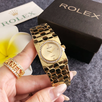 Ladies' white gold watch
